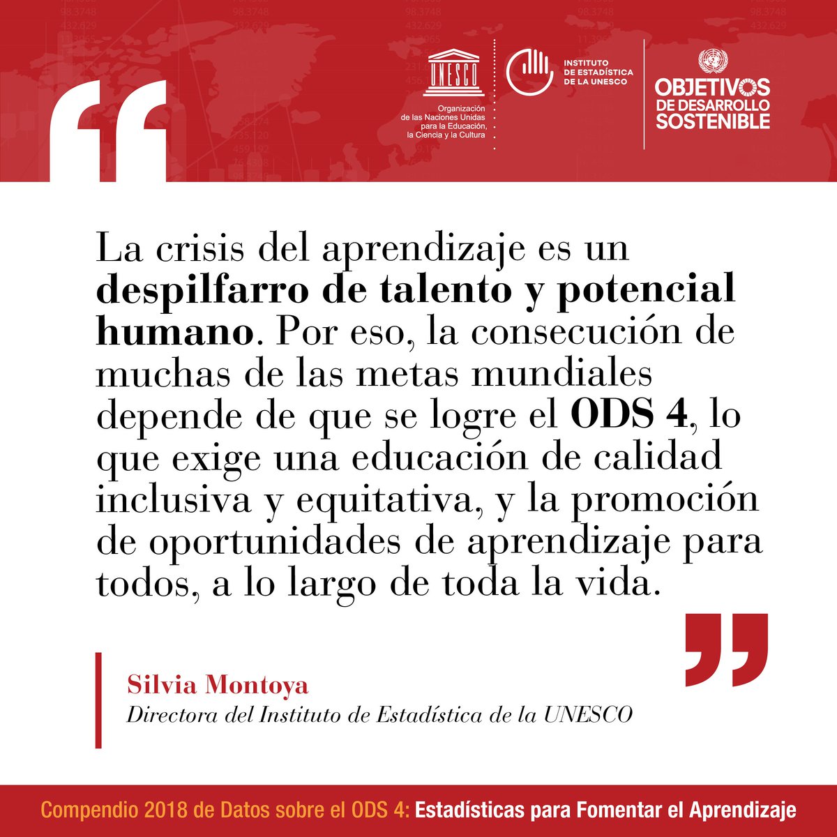 UNESCOstat's tweet image. Con 617M niños que no pueden leer o escribir a niveles mínimos, el mundo se enfrenta a una crisis de aprendizaje. #SDG4Digest muestra el camino para producir datos comparables para transformar vidas on.unesco.org/2BIuH76
