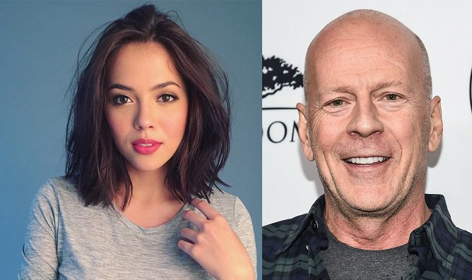   HAPPY BIRTHDAY !  Julia Montes  and  Bruce Willis 