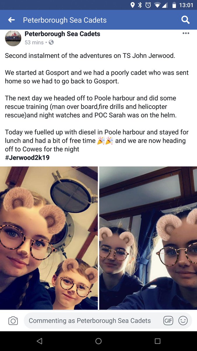 Peterborough Sea Cadets tweet media