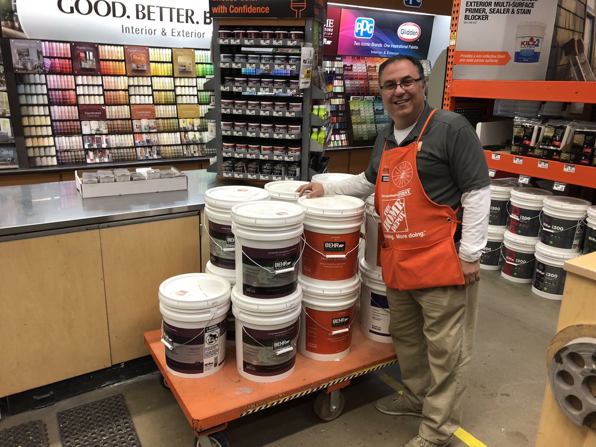 Dave Hensley (@bigdogavl) on Twitter photo Another 65g of #BehrPaint not going to SW sold @HD3625!
<a href="/spoonholtz/">Teresa Spoonholtz</a> @Peterfrankthd <a href="/JeremyHoodTHD/">Jeremy Hood</a> <a href="/BobbyBoaenTHD/">Bobby Boaen</a> Another 65g of #BehrPaint not going to SW sold @HD3625!
<a href="/spoonholtz/">Teresa Spoonholtz</a> @Peterfrankthd <a href="/JeremyHoodTHD/">Jeremy Hood</a> <a href="/BobbyBoaenTHD/">Bobby Boaen</a>