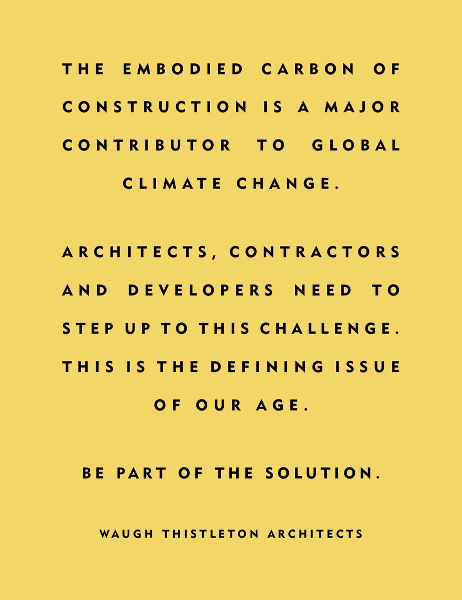 So...we had the opportunity to advertise in this month's .<a href="/nlalondon/">NLA</a> #newlondonquarterly.  But did we show off 1 of our beautiful buildings? No. A pretty render? No. Utopian visions of a future London? No. 

Instead, we made a call to arms. Let's #domore, let's #dobetter.
#wakeup