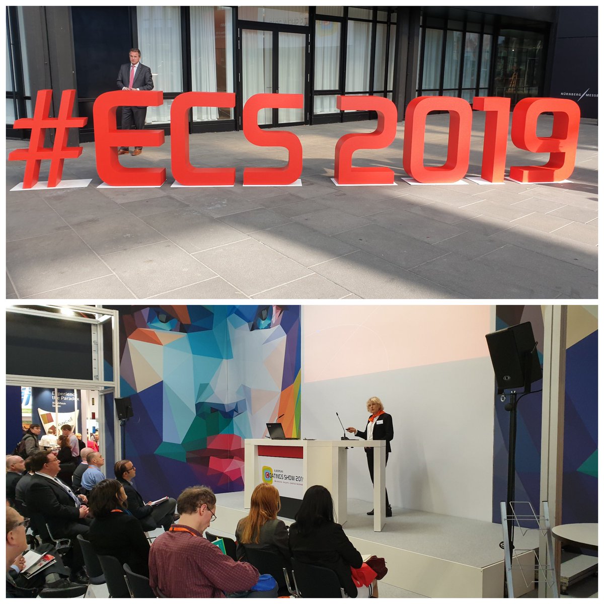 A busy start for the European Coatings Show! Wishing our 50 UK &amp; Ireland a successful time at @NuernbergMesse

 <a href="/EC_Show/">European Coatings Show</a> #ECS2019 #coatings #adhesives #sealants