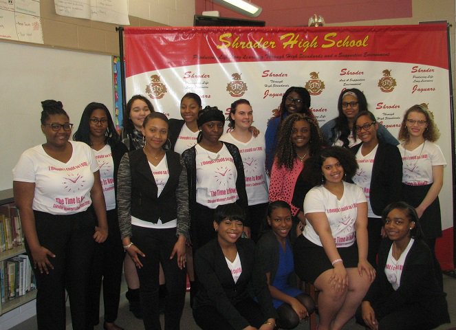 ShroderHigh1's tweet photo. 2019 Women on the Move Conference!! <3 <3 <3 #IamCPS #GOJAGS! https://t.co/HpP3ZNXFob