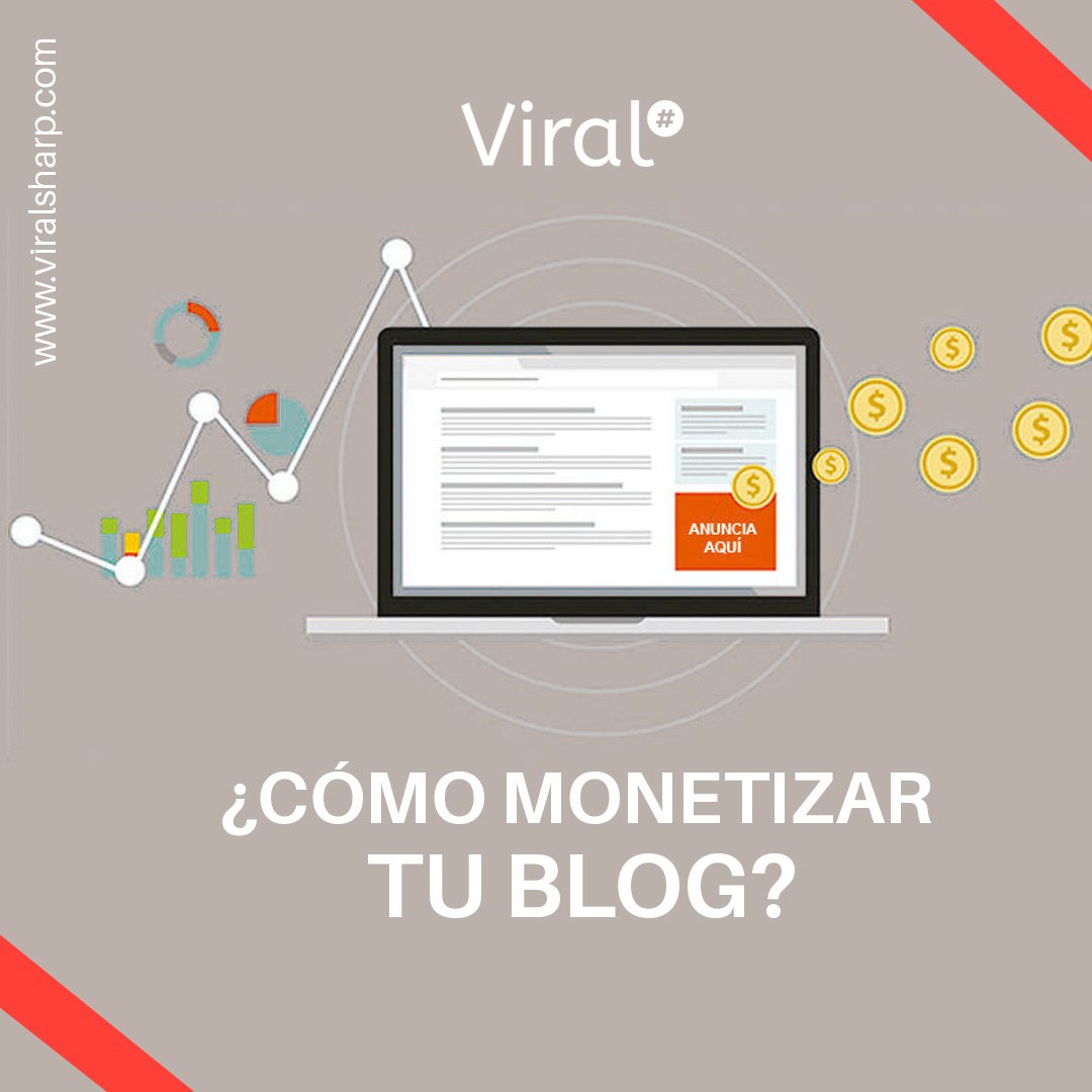 ViralSharp's tweet photo. ¿Tienes un blog y todavía no sabes como monetizarlo? Existen diferentes maneras de hacerlo: 

1. Ofrecer servicios de consultoría  
2. Ofrecer cursos online
3. A través del marketing de afiliación, es decir, recomendación  
4. Ofrecer productos digitales,  

¡Atrévete a hacerlo! https://t.co/sZrUC0QpDq