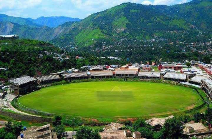 rajasajjad_raja's tweet photo. Muzaffarabad cricket stadium #Kashmir #watsonwelcometopakistan @PCB_INFO @OfficialDGISPR https://t.co/WihcFvvfZv
