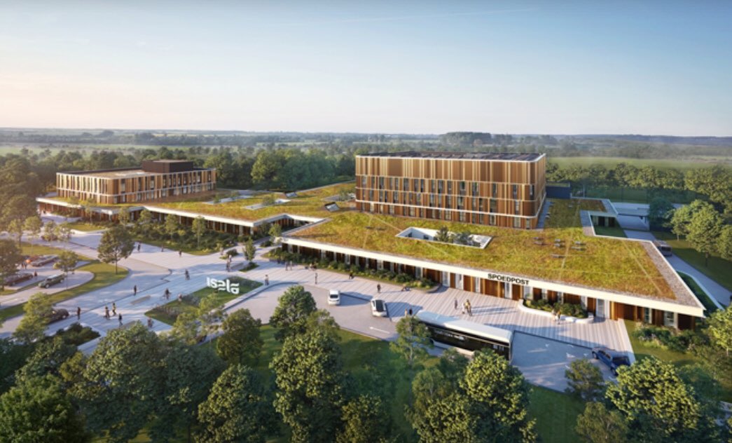 WoW - wat ‘n gezondmakende omgeving lijkt dit te worden: architectenweb.nl/nieuws/artikel… mooie plannen van <a href="/IsalaZiekenhuis/">Isala</a> &amp; <a href="/noorderboog/">Noorderboog</a> voor een zorgcentrum in Meppel!