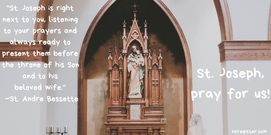 NCRegister's tweet photo. St. Joseph, pray for us!
😇🙏😇
#feastday
#StJosephsDay https://t.co/shJPKqxnoG