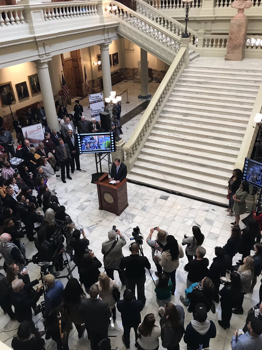 Happy Film Day at the Capitol! Thank you <a href="/GovKemp/">Governor Brian P. Kemp</a> for your support and thank you to everyone who came and celebrated with us. #GeorgiaFilm