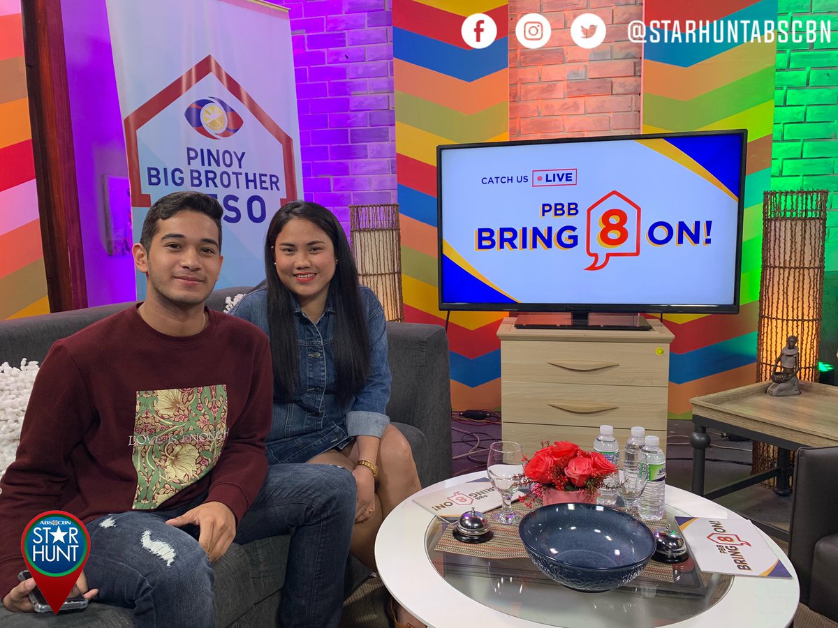 starhuntabscbn's tweet photo. ‘Wag palalampasin ang PBB Bring 8 On, St⭐️rmates! Makakasama natin sina @haniejarrar at Mary Grace! 🙌🏻

#PBB8SpiritualBrothers https://t.co/LXN8NqgiSs
