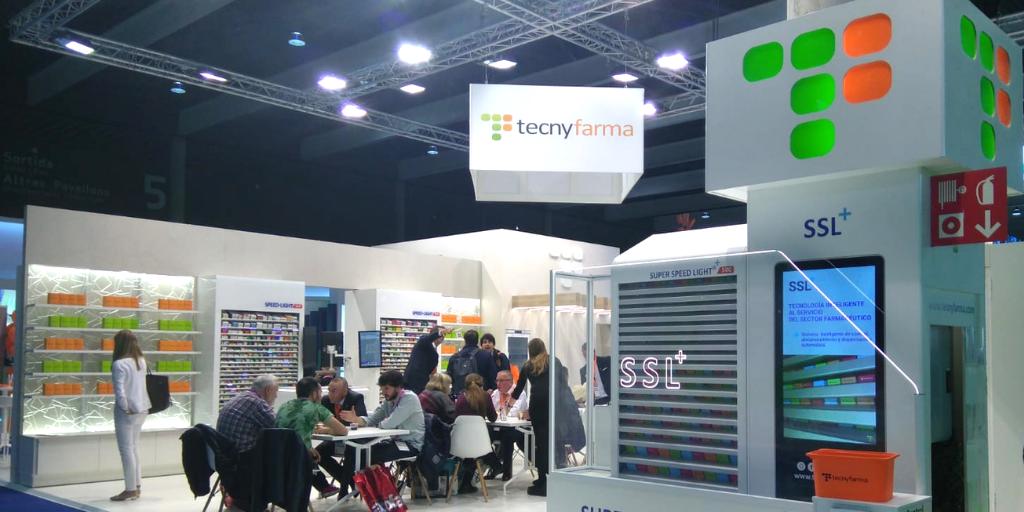 TecnyFarma's tweet photo. Ya estamos en @infarma_es en el pabellón 5, nuestro stand es el D 115 😊
👉Ven a visitarnos y te enseñaremos todas nuestras novedades de automatización y diseño de farmacias 💊
#Tecnyfarma #Infarma2019 #DiseñodeFarmacias #RobotDeFarmacias https://t.co/XwsWBRAsHT