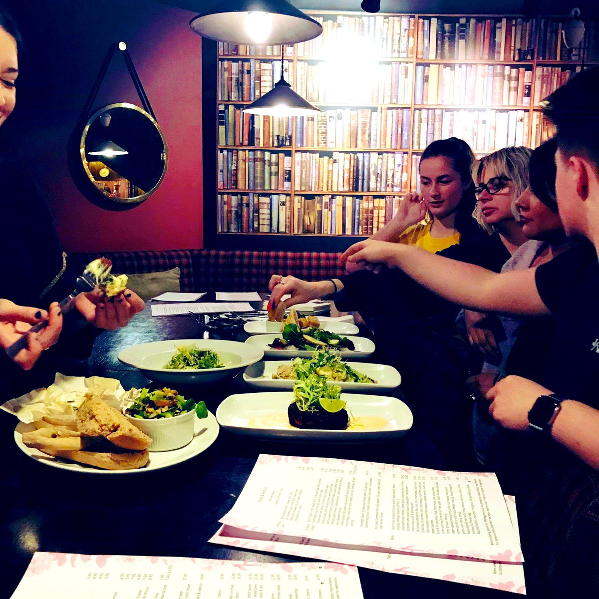 Last night we all tried &amp; tested the new spring  menu  which launches today. 🍴

Come &amp; give it a try it’s truly delicious. 

It’s got a thumbs up from us 👍 <a href="/JWLeesBrewery/">JW Lees</a> <a href="/JWLeesCareers/">JW Lees Careers</a> #Food #dunhammassey #cheshire #eat #drink