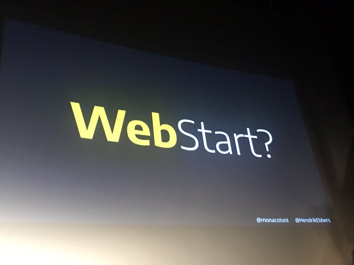 wolflook's tweet image. The future about #Java #WebStart with #OpenWebStart by @hendrikEbbers @karakun @JavaLandConf