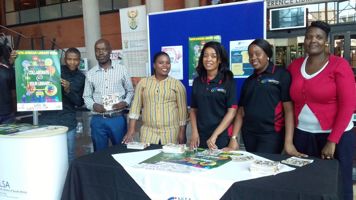 SAgovnews's tweet photo. [Read] Libraries across the country are celebrating #SALibraryWeek, which aims to promote a reading culture in South Africa @NLSA1 #CollaborateAtYourLibrary https://t.co/9cl7P4hho9 https://t.co/7l9YuwXgp8