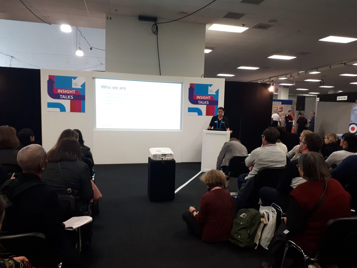 CaccavoneClare's tweet photo. Delivered an @AmbitiousAutism  #Autism Exchange insight session to a full house. What a great crowd! @ncgshow #NCGS2019 https://t.co/u1eElrvERd