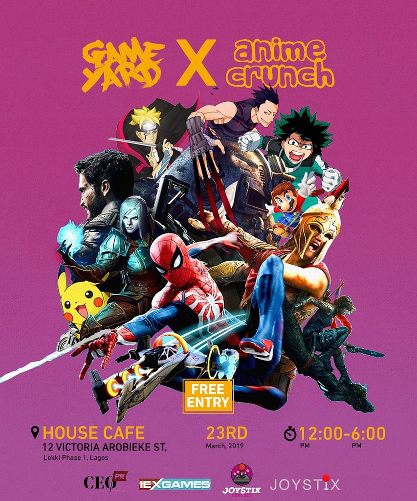 JoystixNG's tweet photo. We're Back Guys😂😂😂. Sorry for being away for so long🙏. We'll be having our first event of the year house cafe this Saturday.

You know the drill NO PES or FIFA. Come with your consoles, anime and multiplayer games(Apex Legends, MK XL, Tekken 7 and etc). #joystixng #gameyard https://t.co/9NxUSj7Sn9