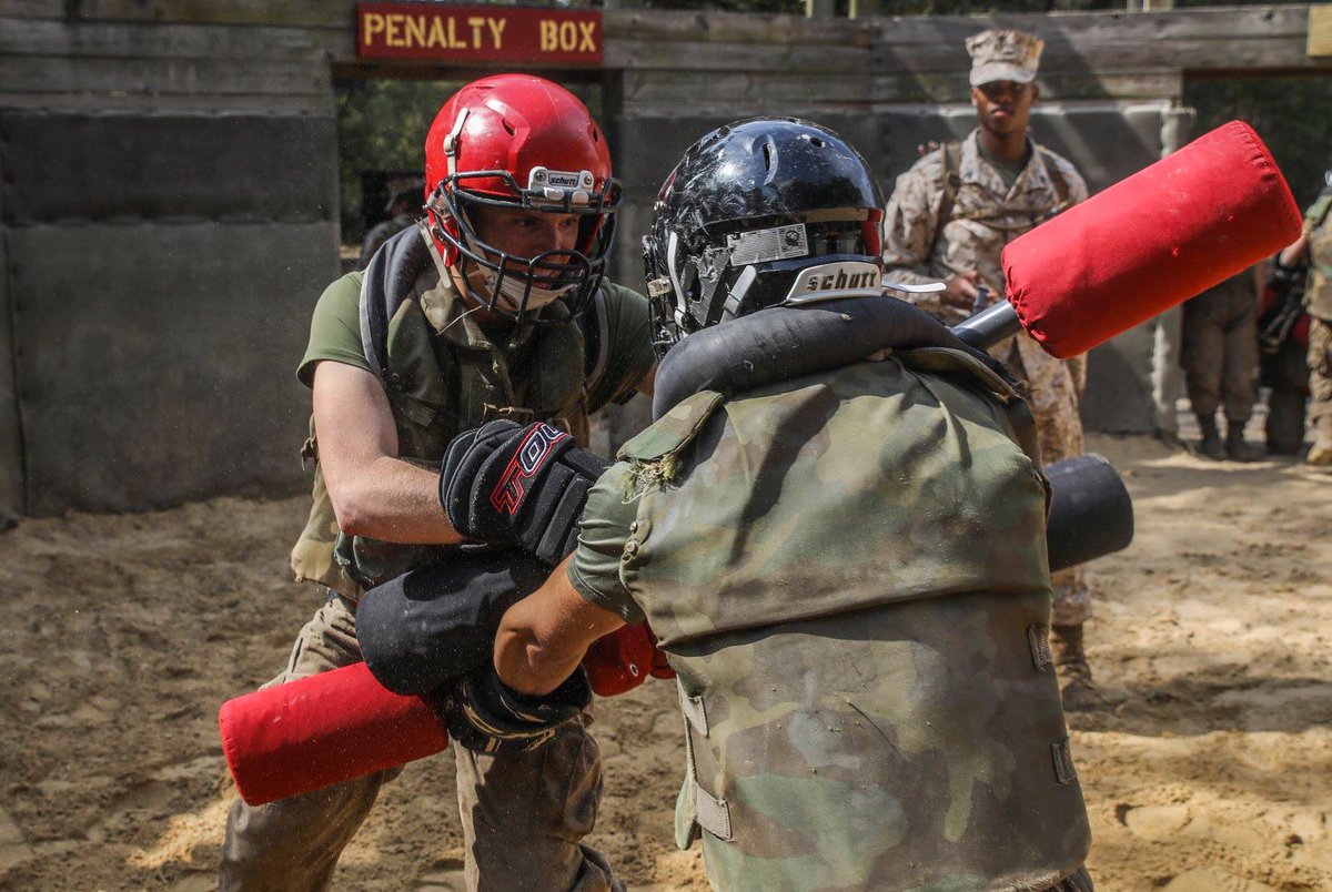 MCRDPI's tweet photo. “(The sparring) was way more fast-paced than I anticipated. I thought I would have a clear mind, but everything you plan for goes out the window as soon as the first whistle blows.”
-Recruit Joseph Dickman
#EarnTheTitle #Crucible #RecruitTraining #IndiaCompany #USMC #Marines https://t.co/1JSqEveHRi