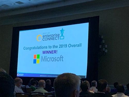 3Sharp's tweet photo. π #MicrosoftTeams just won Best of Show at Enterprise Connect! π #EC19 #demoexperts https://t.co/xnPhdgzFJn