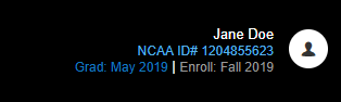 #TuesdayTip: When registering with the Eligibility Center, make sure your enrollment period is correct! Your account should list the first term you plan to enroll in a DI or DII school.