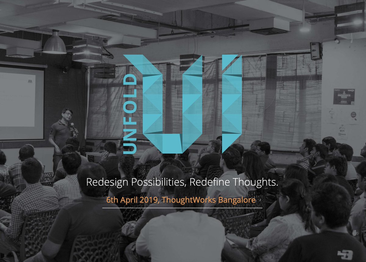thoughtworks's tweet photo. #Augmented Reality straight to your #mobile phones! Join us at #UnfoldUI to redesign possibilities &amp; thoughts. Register now https://t.co/bJSQZkNSje #Bangalore https://t.co/A2vu48kcaq
