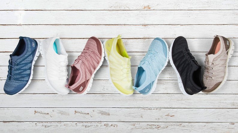 qvc skechers trainers
