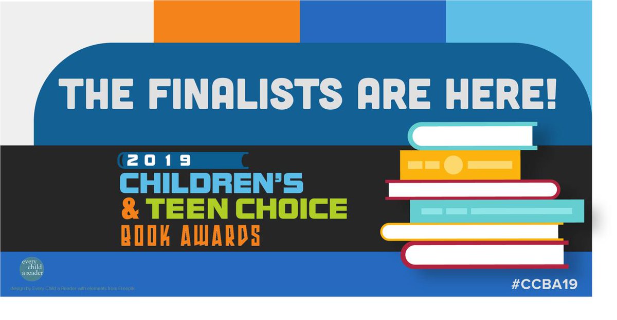 CBCBook's tweet photo. Voting starts today for the Children’s &amp; Teen Choice Book Awards! Kids and teens can vote for their favorite titles here: https://t.co/RA9JtlBvQF #CCBA19 https://t.co/9sD2SvlSCk