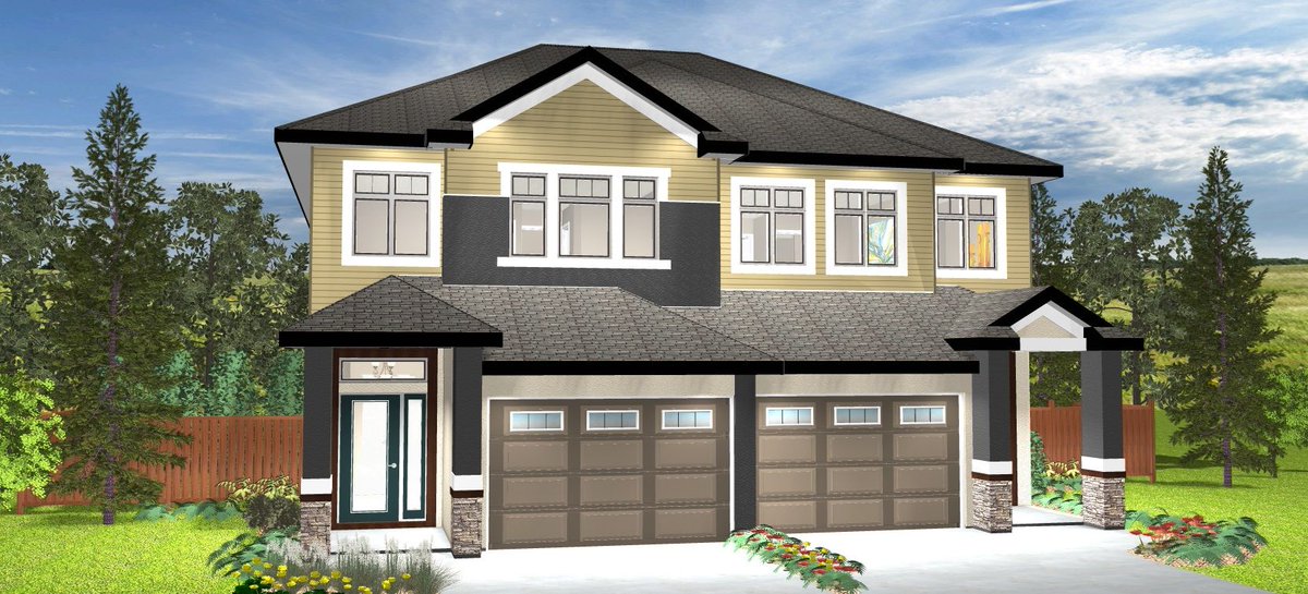 Visit 78 Rowntree by @RandallHomesWpg today! This beautiful 3-bed, 2-storey plan has everything a family needs! The open-concept main floor includes a large kitchen with a generous island & a large walk-in pantry! Check it out at the #paradeofhomesmb buff.ly/2T67ReZ