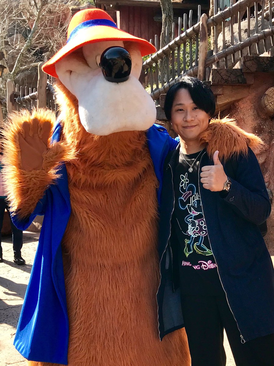 ショウエイ Showei 嗚呼 グリーティング人生 Tdl ディズニーランド Disneyland クリッターカントリー Crittercountry うさぎどん Brerrabbit くまどん Brerbear