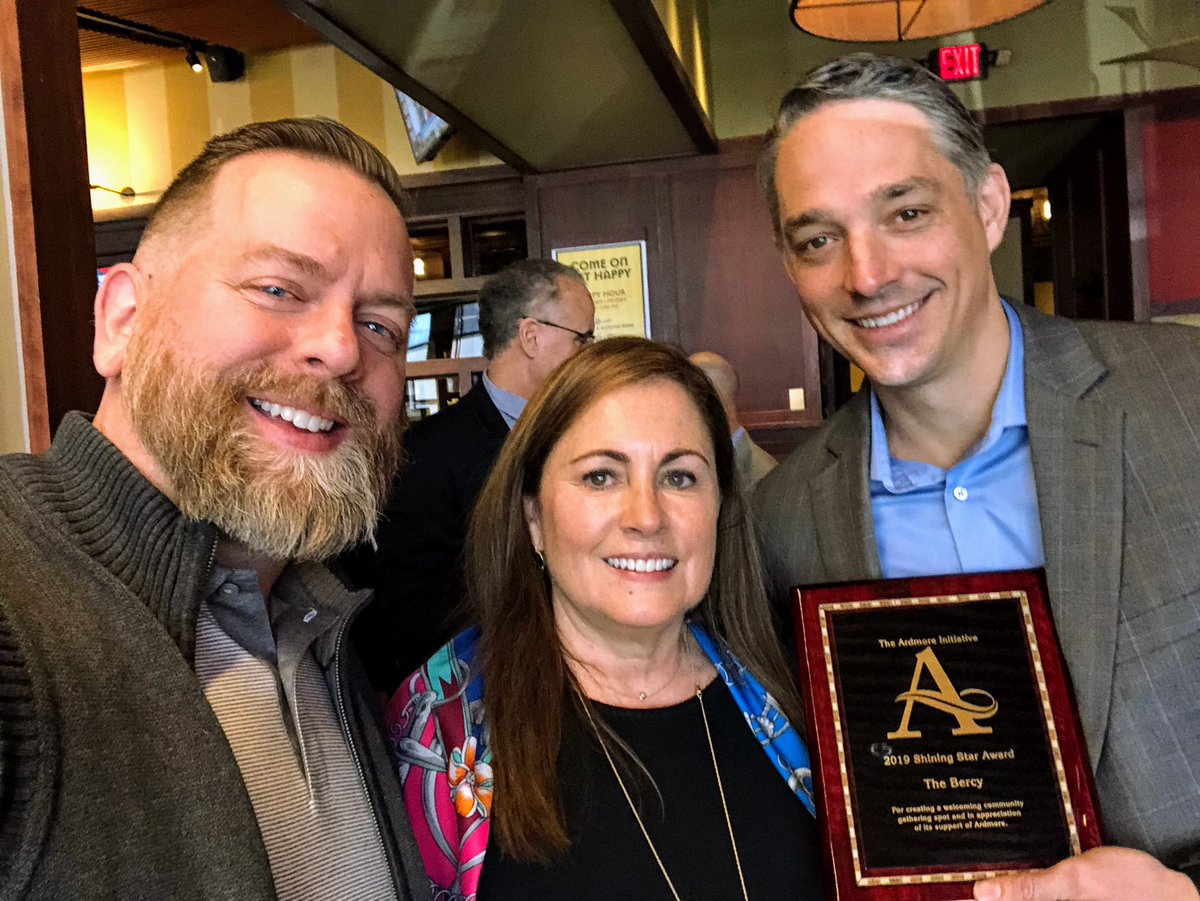 Rising Star Award! 🌟 Huge congrats  to <a href="/TheBercy/">TheBercy</a> on winning one of Ardmore’s biggest honors - and being front and center of Downtown Ardmore’s continued evolution! <a href="/ArdInitiative/">Ardmore Initiative</a> #downtownarsmore <a href="/LowerMerionTwp/">Lower Merion Twp.</a>  #leadershipbreakfast