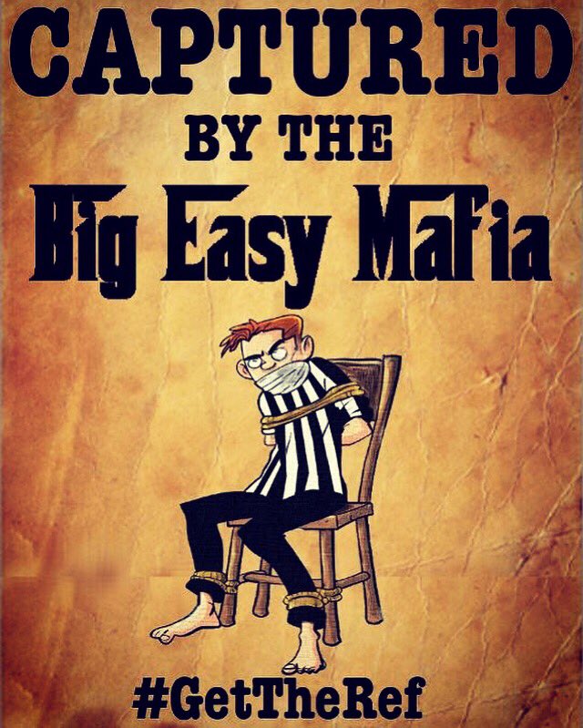 BigEasyMafia's tweet photo. #GetTheRef https://t.co/OJebylcq8i