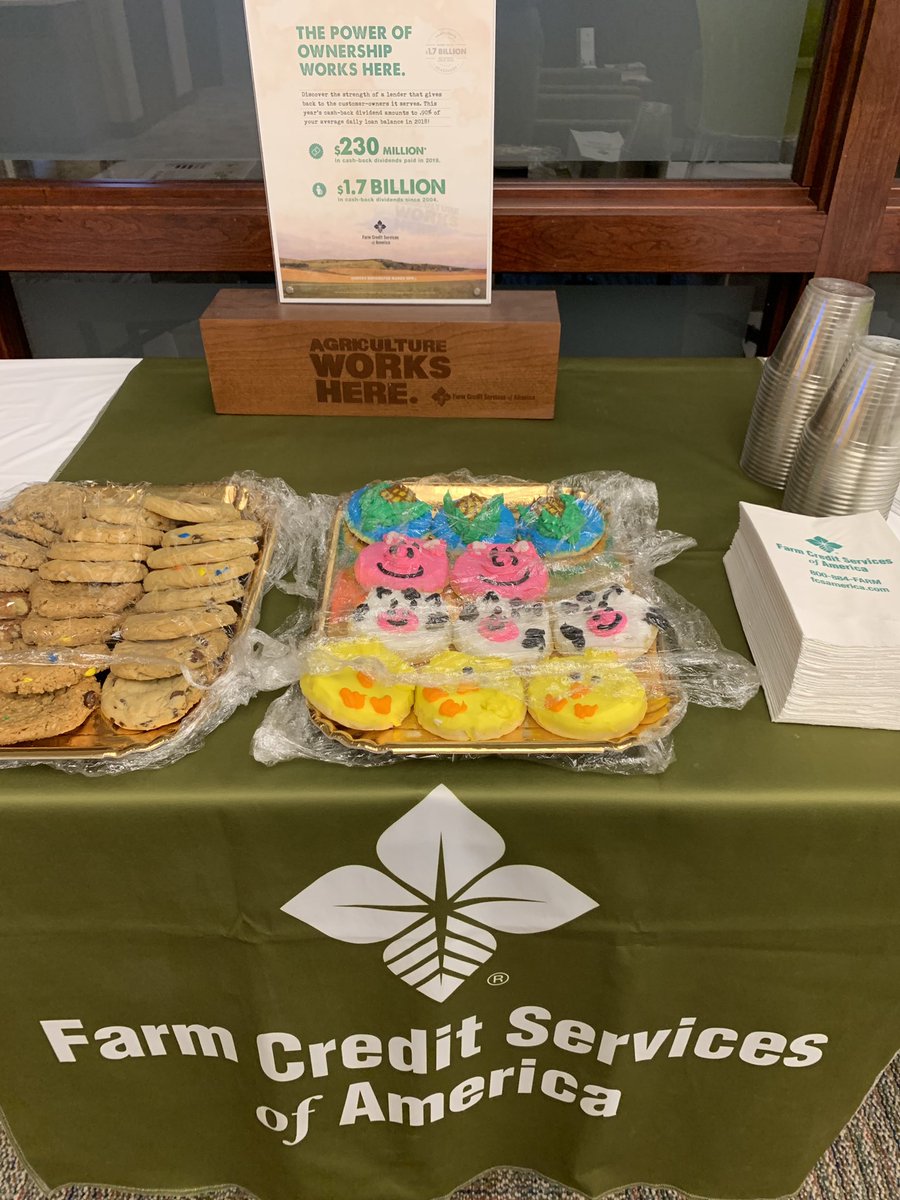 gwiesefarms's tweet photo. One of my favorite weeks of the year. @FCSAmerica dividend checks go out this week to our customer owners. Stop in for some lemonade and cookies! https://t.co/ExnrHDIzbb