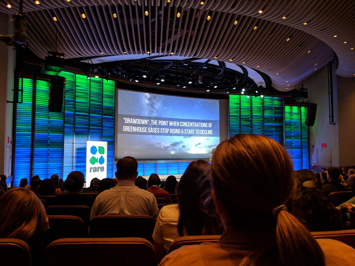 From Drawdown, 
"Our goals shape who we are. Aim not to be 'less bad', but rather to be net climate beneficial."

There are over 80 scalable solutions to climate change already out there. 

 #behive2019