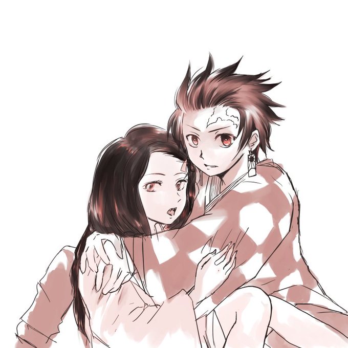 ゆっかさんがTwitterに投稿した竈門炭治郎(鬼滅の刃)のイラスト。