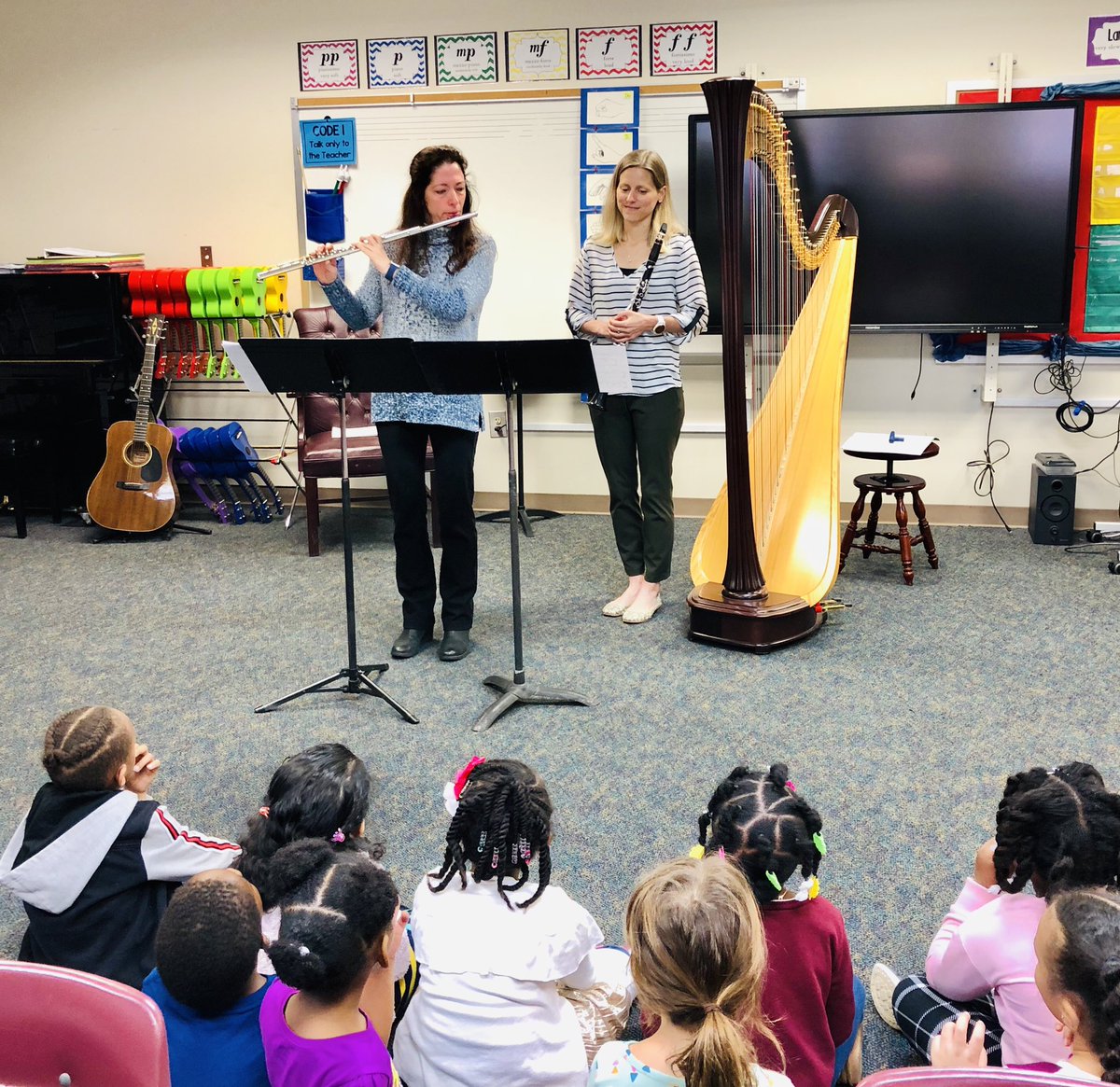 Thank you <a href="/AtlantaSymphony/">Atlanta Symphony</a> musicians for visiting <a href="/HopeHillElem/">Hope-Hill Elementary</a>! We loved hearing your beautiful 🎶 and learning about your instruments!     <a href="/elisremyj/">ElisabethRemyJohnson</a> <a href="/apsupdate/">ATL Public Schools</a> <a href="/CarstarphenMJ/">Meria Carstarphen</a> @sara_womack #apsarts