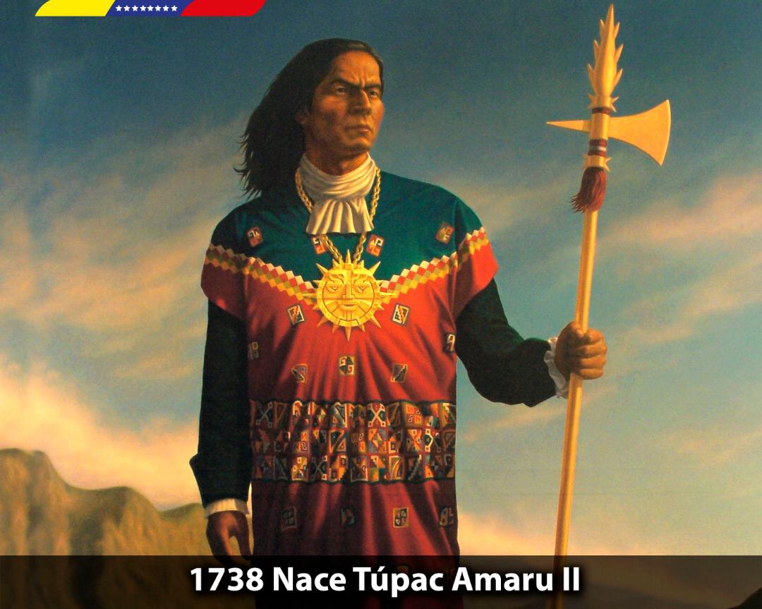 Celebramos los 281 años del nacimiento de José Gabriel Condorcanqui Noguera, Túpac Amaru II, indio rebelde que encabezó una de las primeras rebeliones del continente americano contra el imperio español. Por nuestras venas corre su sangre rebelde. ¡Viva la Patria India!