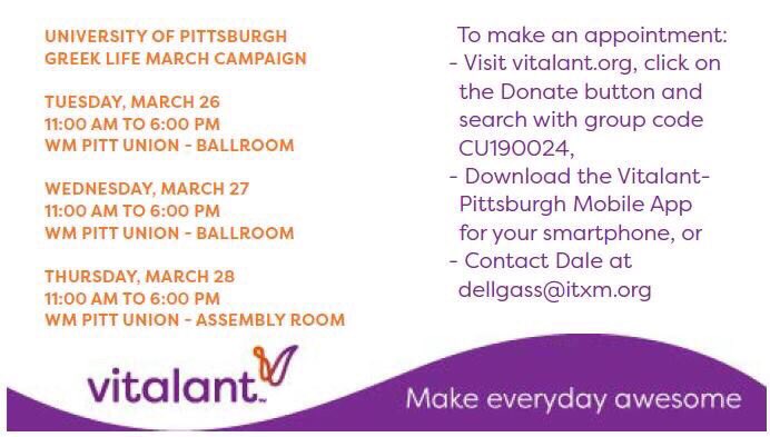 DeltsPitt's tweet photo. Greeks have helped over 51,000 people since 2004. We are so close to our goal this year. #GoDelt https://t.co/1kbwcN16fe