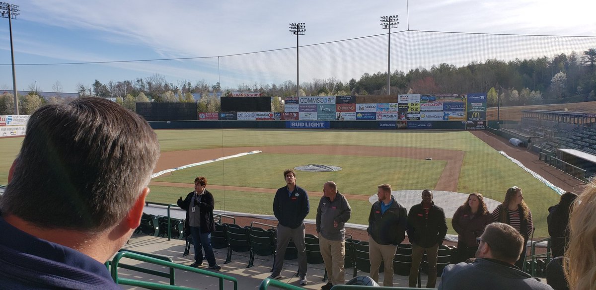 HickoryHighCTE's tweet image. WPCOG Youth Summit  at Hickory Crawdads TODAY @HickoryCte #CTEinaction #careersinsportsandentertain #multiplepathways