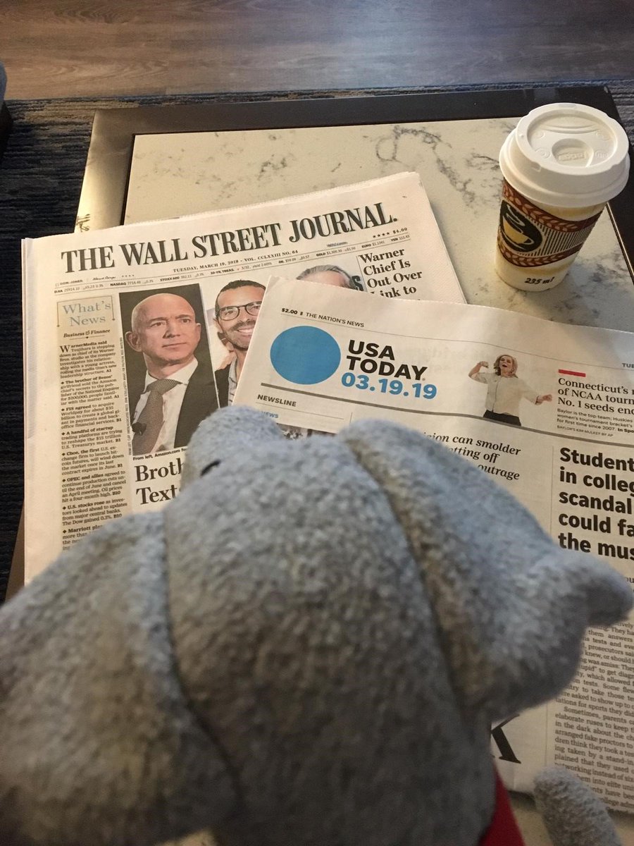 Greychrom's tweet photo. A read of the papers and a coffee to start the day. Looking forward to @Pittcon today with @ChemService #Pittcon #ChemService #LabMate https://t.co/j7nw0Ih0lf