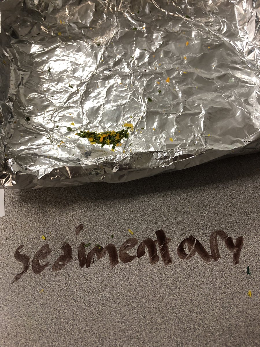 JessicaRMathis's tweet photo. Finished rock cycle representations using crayons. #WHSsciencebrains @Winterboro_High @emilybharris @emilycnestor @GraysonLawrence https://t.co/CKJZM84CCL