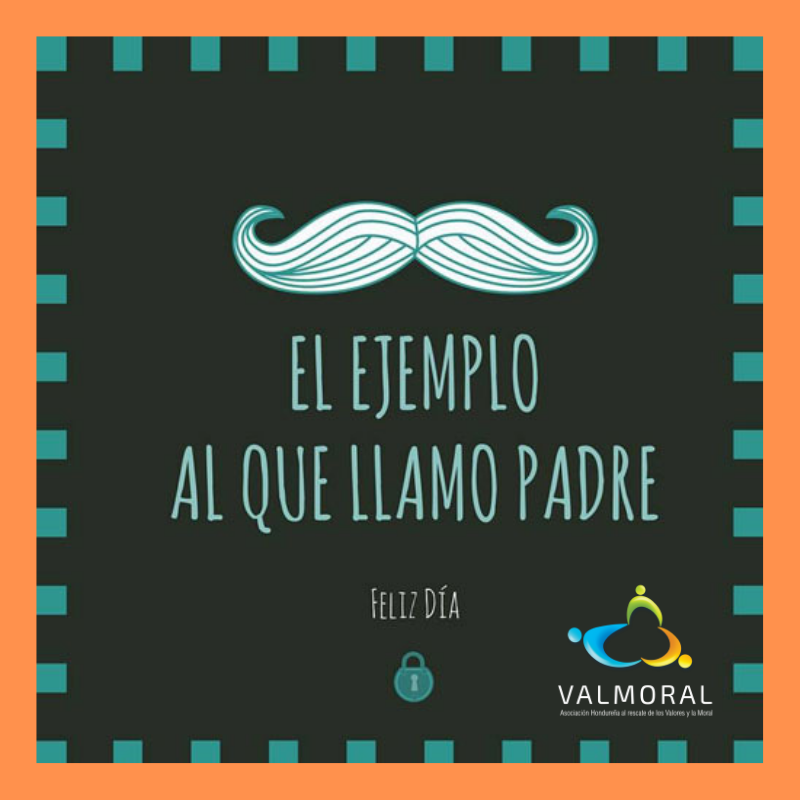 Un buen padre vale por cien maestros. ¡Feliz día del padre!