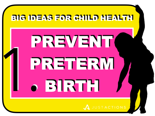 JustACTIONS's tweet photo. Sharing 5 big ideas to drive next wave of #childsurvival: 1. #PreventPretermBirth. Read @brochman in @techreview with @BillGates @cziscience #IPA2019 @IPAWorldorg @IPA_Congress @every_newborn @gateshealth @HealthyNewborns @UNICEF #StephenQuake #EveryNewborn @LancetChildAdol https://t.co/dGIDV6ebJJ