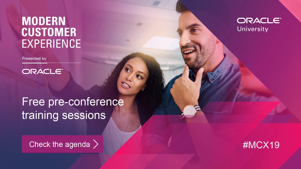 Oracle_Edu's tweet photo. 🗣 Learn to optimize your website at #ModernCX pre-conference training. #Maxymiser session starting now in Palm B @MandalayBay #modernmarketing #MCX19 https://t.co/G5vihzP57s https://t.co/A4VnYCzfNo