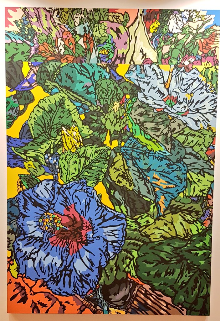 XibulArt's tweet photo. Coup de cœur pour les toiles fleuries de l'artiste #LouisGranet à la @Collection_SG 😍🌺🌼
#SMV389 #PeintureSousPression #Collectionsocietegenerale https://t.co/Wt6psuNuvA