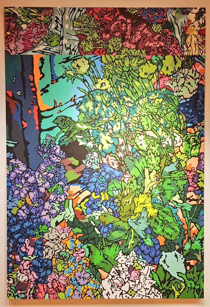 XibulArt's tweet photo. Coup de cœur pour les toiles fleuries de l'artiste #LouisGranet à la @Collection_SG 😍🌺🌼
#SMV389 #PeintureSousPression #Collectionsocietegenerale https://t.co/Wt6psuNuvA