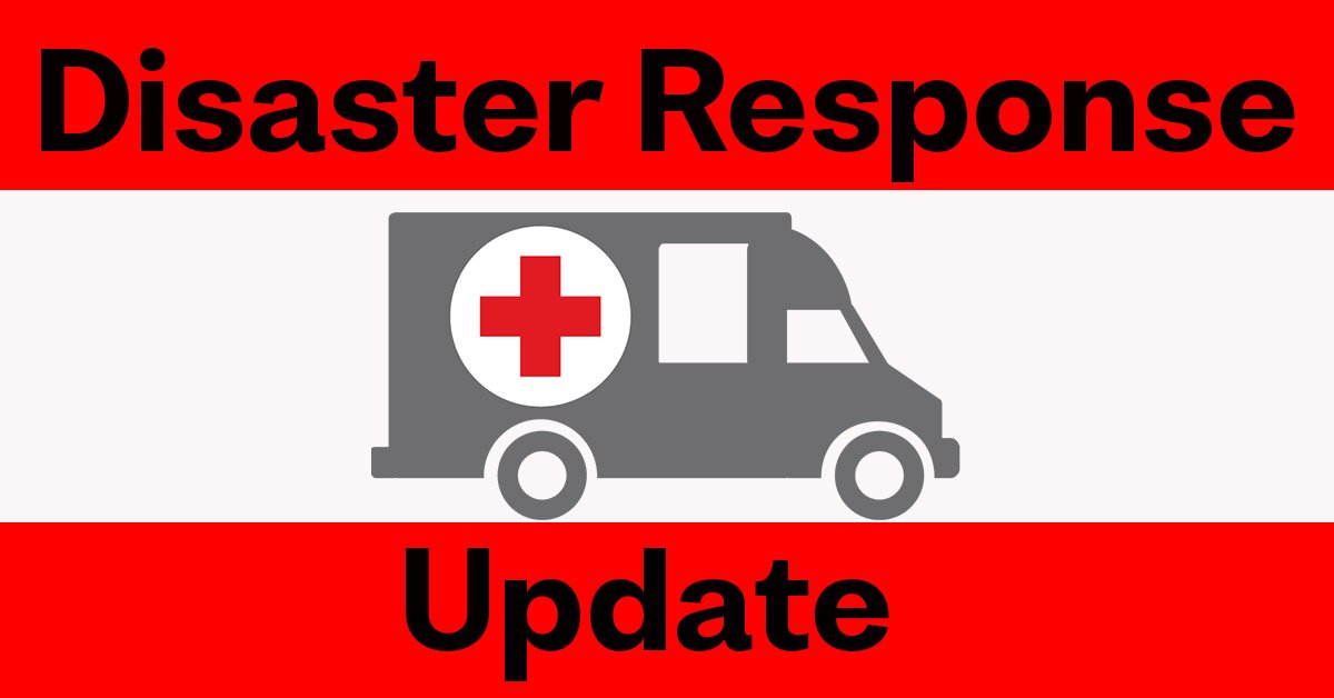 COWYRedCross's tweet photo. Today we helped a family (2A/2C) in Calhan. Their home had been surrounded by 12ft snow drifts after the March blizzard rendering the home unlivable. The family of two adults and two children had been sleeping in their car. We provided lodging and other support. #Marchblizzard https://t.co/zpMt2DHaT5