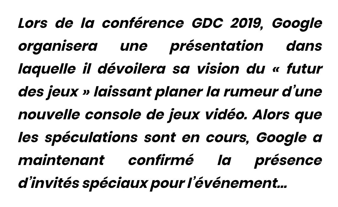 Pain2Cake's tweet photo. Google et Ubisoft travail sur une nouvelle console !! ๐ฎ๐
#console2019 https://t.co/SrbYak7ml7