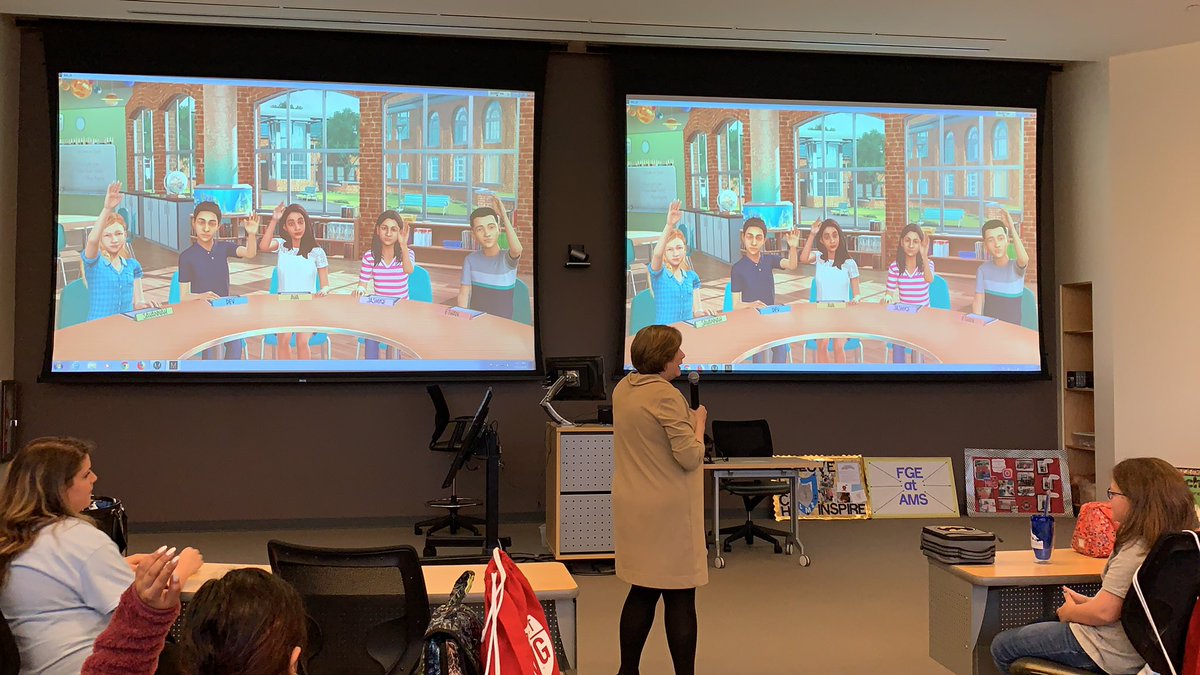 madrasfge's tweet photo. Fantastic learning experience today at @UnivWestGa Newnan Campus! Our club was so inspired by the wonderful speakers, sessions, and meeting other future teachers! Thank you to @CEC_CCSS @DrSWMullins @RainyJohnson @SChasePuckett @CowetaSchools! https://t.co/0yZk8QPSa3
