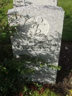 vanguard1917's tweet photo. Writing up about crew member Robert Gamble #AbleSeaman this evening, born #Faversham #Kent 1880.
Perhaps the tattoo of his initials helped identify him after the #VanguardExplosion, but he is one of the very few from the crew who were laid to rest at #Lyness #Orkney #Hoy #CWGC https://t.co/ty2nsJxVBj