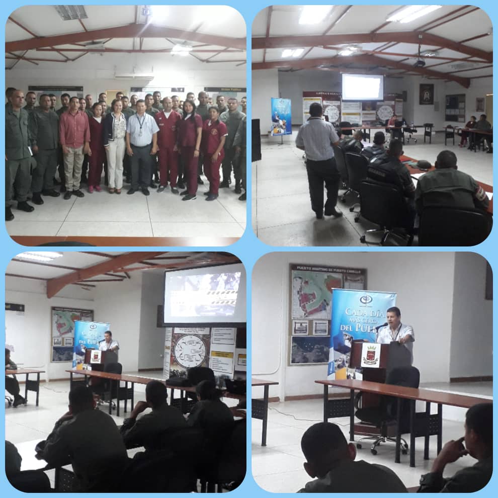 GNB_CARABLAB41's tweet photo. Con la participación del personal militar del CZGNB-41 y el LC-41, se efectuó charla por parte de la Dra. María Tortolero, Dr. Jorge Meza y el Dr. Diego Adamez; adscritos @MinpublicoVE #Carabobo sobre la importancia de la recolección y manejo de evidencias. https://t.co/MNFNcCuyKZ