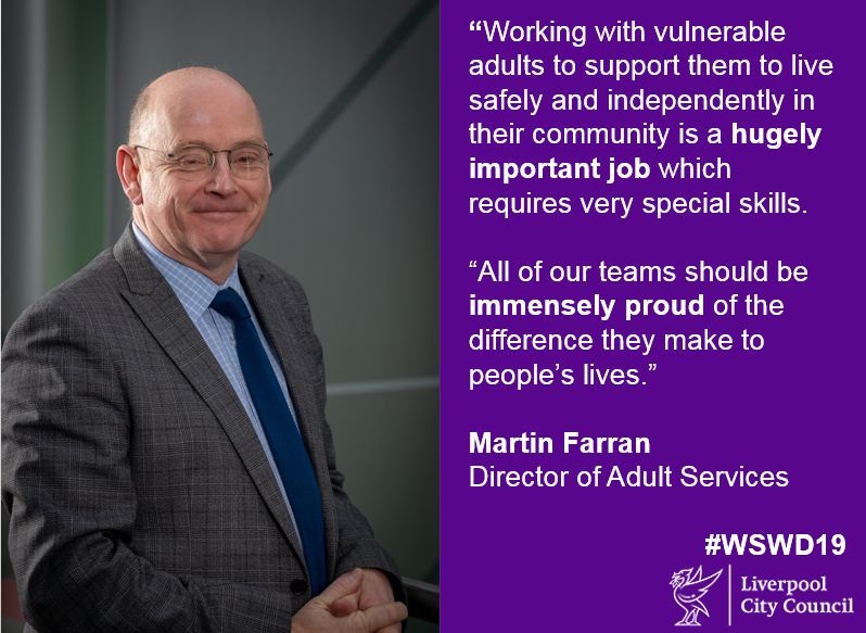 Liverpool City Council A Twitter Our Director Of Adult Services Martin Farran Supports Our Social Care Staff And The People They Care For Enabling Many People To Live Safely And Comfortably In Liverpool City Council A Twitter Our Director Of Adult Services Martin Farran Supports Our Social Care Staff And The People They Care For Enabling Many People To Live Safely And Comfortably In