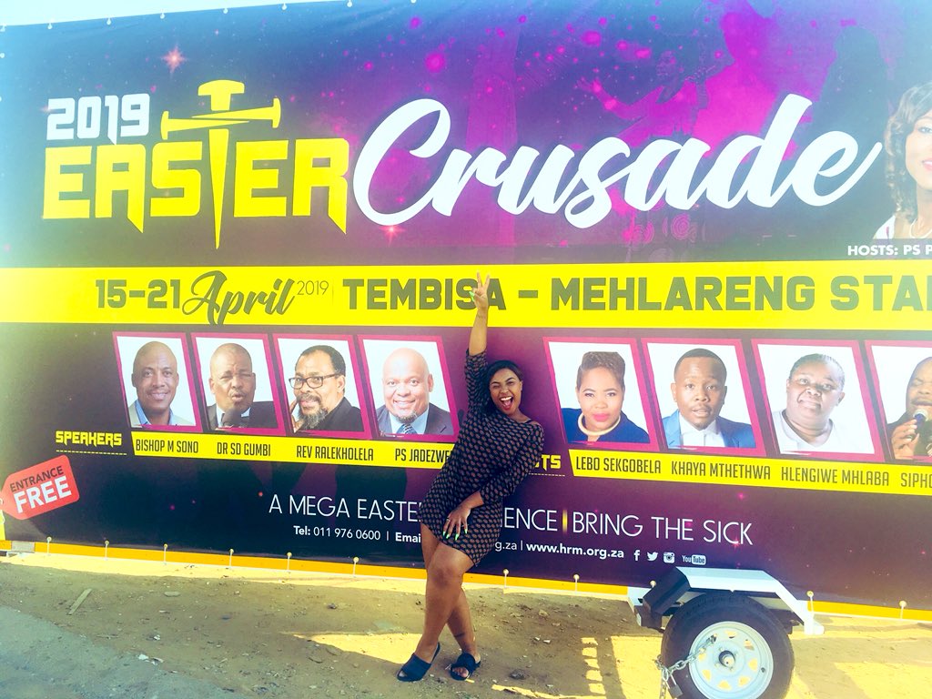ThandekaNdex's tweet photo. #HRMEasterCrusade #MegaCrusade #TembisaCrusade #MehlarengStadium
#Restoring_Hope_To_Our_World
#MegaEaster #EasterCrusade #ChristToAllPeople
#HRM @HopeRestoration @mathebula_chris
We are ready are you guys ready??? https://t.co/WiIDKLiTxt